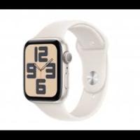 Apple Watch SE 2024 40 мм Звездное сияние , спортивный ремешок бежевого  цвета