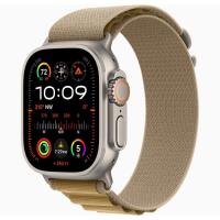 Apple Watch Ultra 2 49mm Natural Ti Tan Alpine Loop Medium