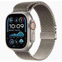 Apple Watch Ultra 2 49mm Black Ti Black Milanese Loop Small