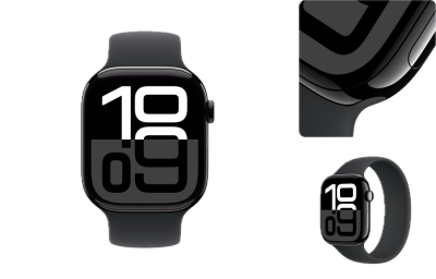 Фото 3 — Apple Watch Series 10 46 мм jet black (черный глянец)