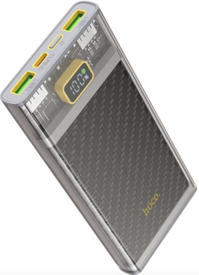 Фото 1 — Аккумулятор внешний HOCO J103 Discovery 10000mAh, 2xUSB, 1xUSB-C, 22,5W, QC3.0, PD20W, LED Li-Pol (