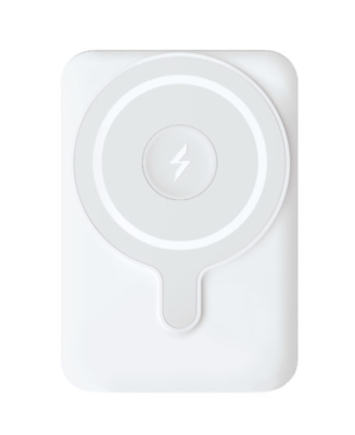 Фото 1 — Аккумулятор внешний «vlp» Magsafe PowerBank 5000 mAh, 3A, USB-C, белый